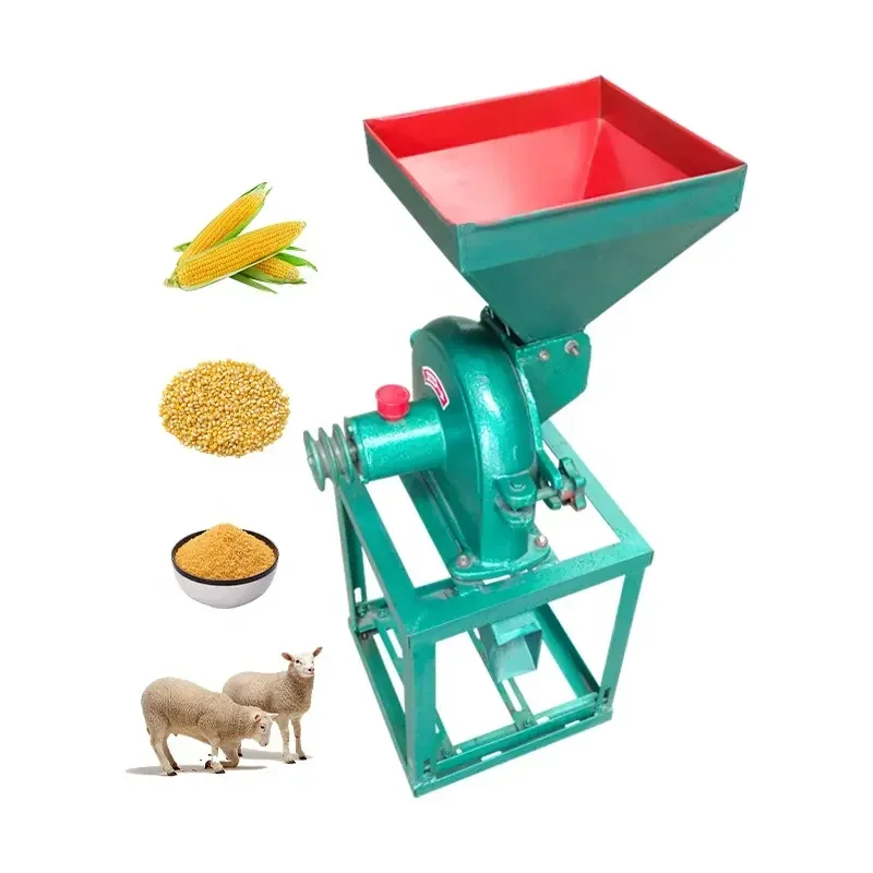 Crusher Maize Rice Spice Powder Grinder Wheat Grinding Milling Machine Milling Hammer Mill Machine For Grain