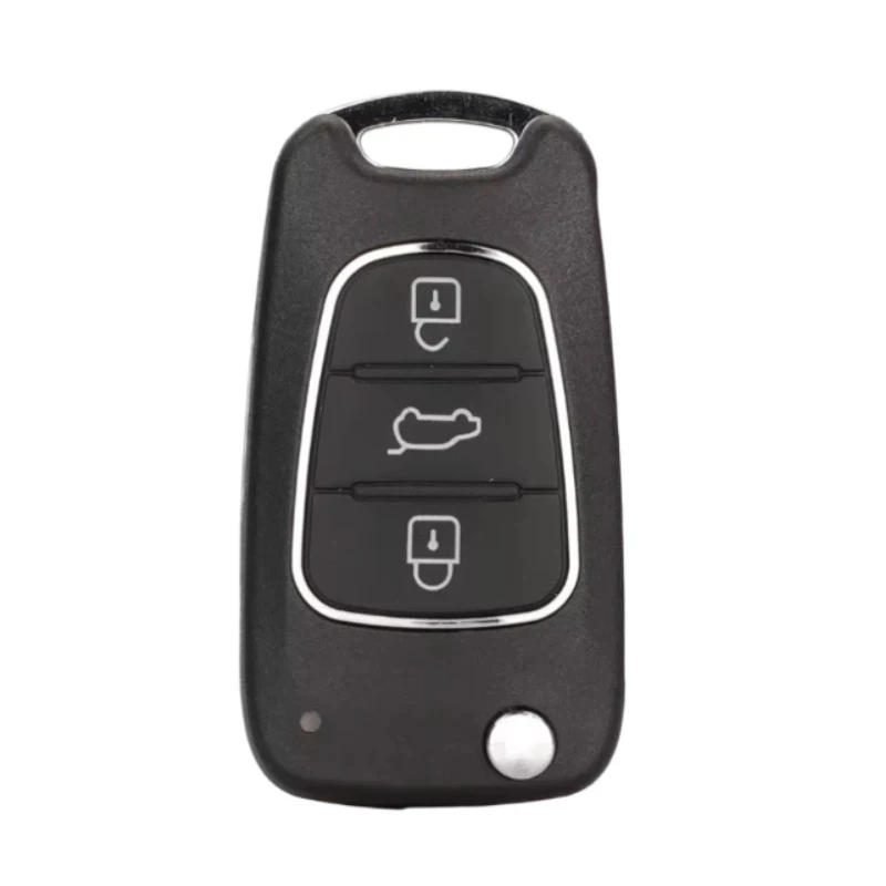 Xhorse XNHY02EN Wireless Universal Remote Key for Hyundai flip style 3 Buttons Working with Xhorse VVDI Key Tool