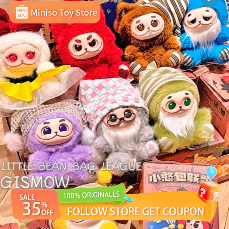 

Gismow Little Cutie Alliance Series, плюшевая слепая коробка, игрушка, коллекционная милая плюшевая кукла, брелок, кулон, подарок для детей, девочек