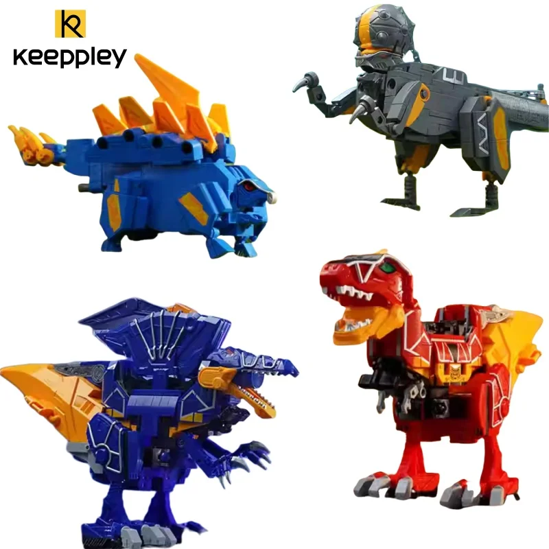 Keeppley Zyuden Sentai Kyoryuger Building Block Assemble Models for Children Educational Toys Boys' Holiday Gifts Anime Puzzle