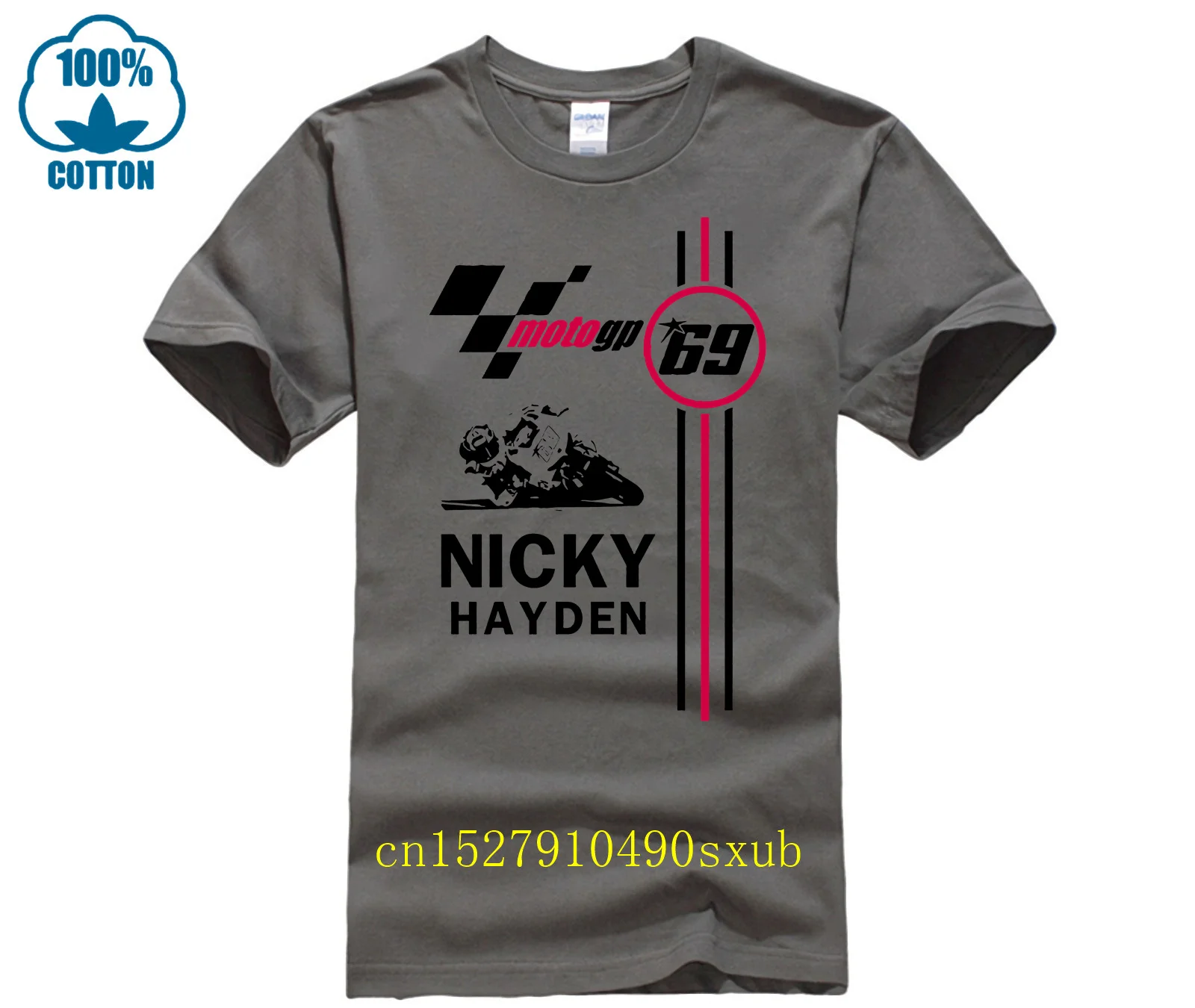 2023 New Fashion Nicky Hayden T Shirt Men Nicky Hayden T Shirt Short Sleeves 69 Merch Tee Shirts Printed Logo Tshirt