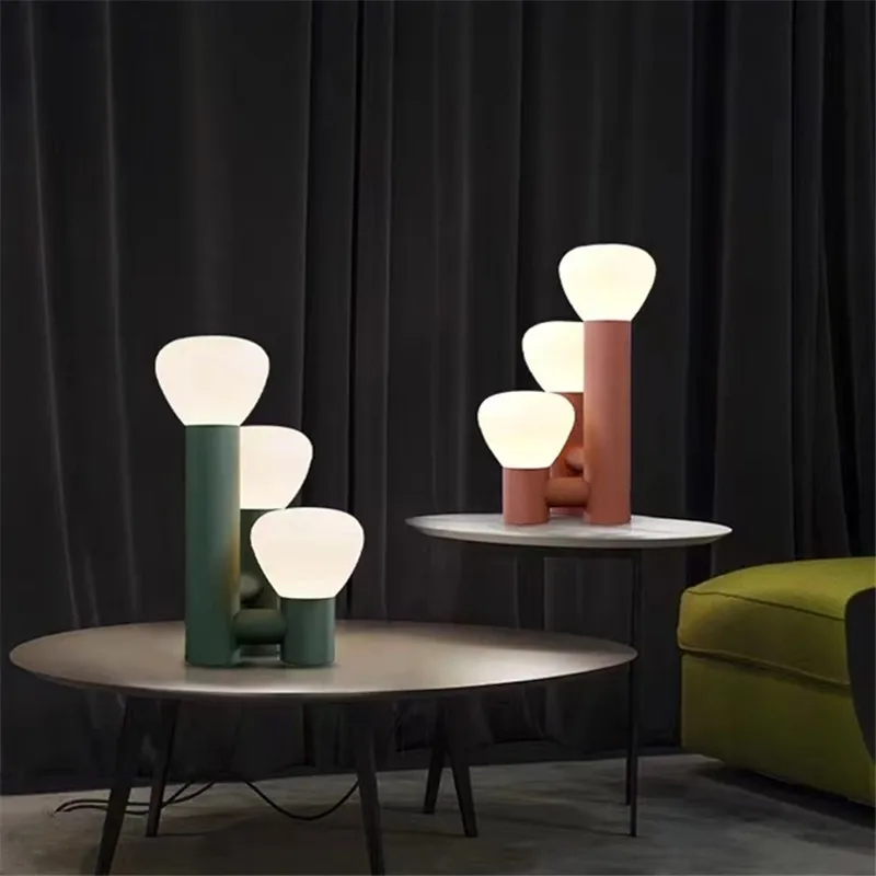 moderno contemporaneo criativo candeeiro de mesa design simples decoracao led lampada colorida sala de estar quarto casa 01