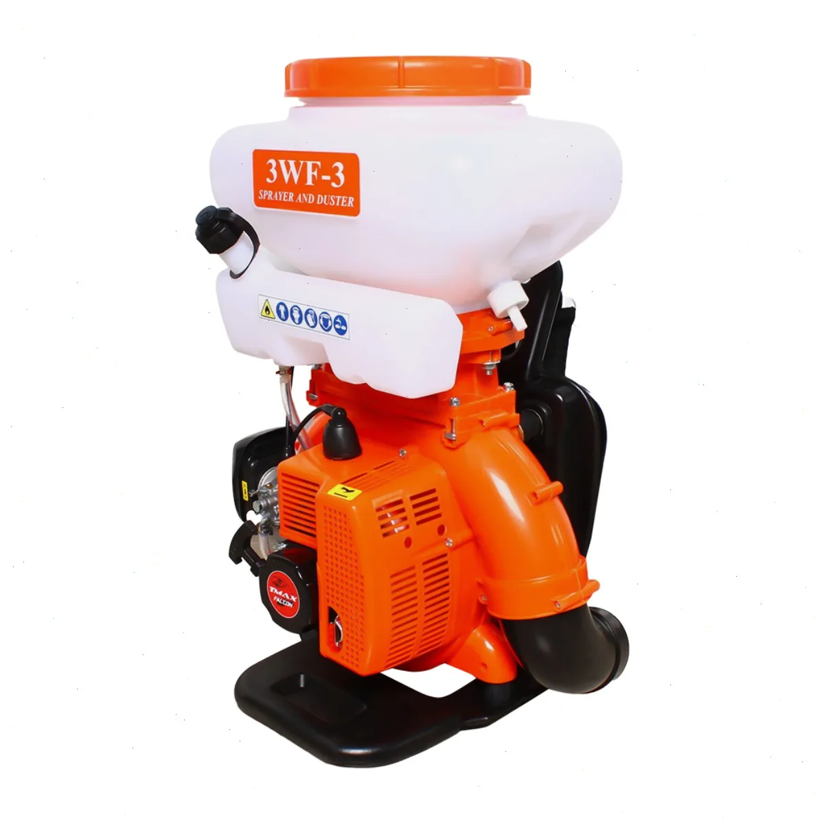Disinfectant Fogger, Agricultural Mist Duster, 3WF-3 Spray Duster 14L, Garden Sprayer, 2 Stroke Gas Engine, 14 Liter Large Tank, Wide Spray Range, Home and Farm Plant Watering, Corrosion Resistant Frame