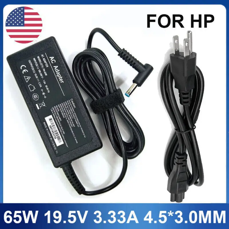 

Charger for HP EliteBook 840 G4 G5 G6 G7 850 G3 AC Adapter 65W Power Supply Cord