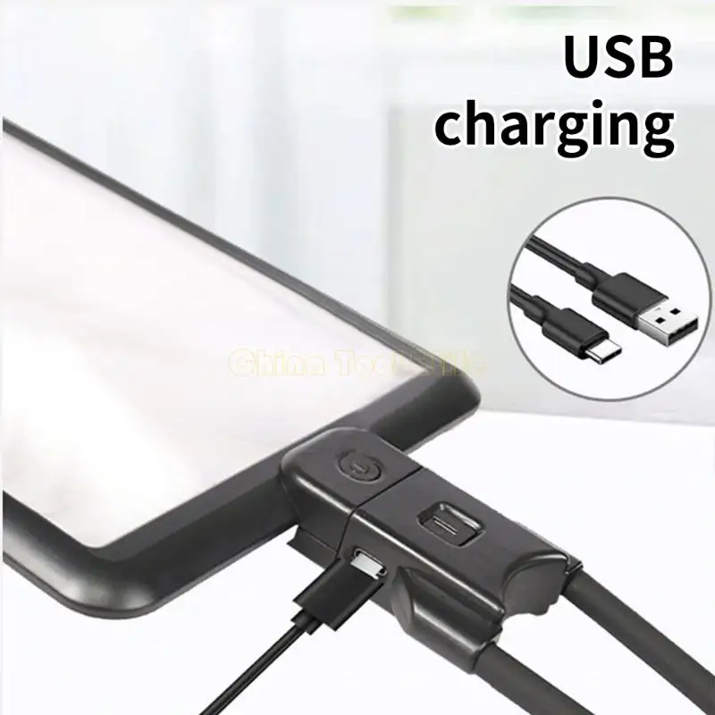 

57QF Adjustable Brightness Magnifier with High Transparencies Lens and LED Light for Precisions Tasks and Nature Exploration