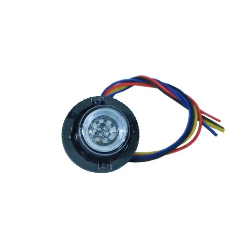 Luz Led de advertencia estroboscópica oculta para coche, alta intensidad, 36W, 12Led x 3W, impermeable, 2 piezas/1 lote