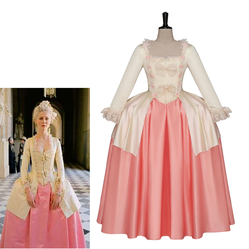 

Women's Rococo Dress Medieval Court Royal Marie Antoinette Ball Gown Victorian Colonial Prom Costume Stage Performance Outfit