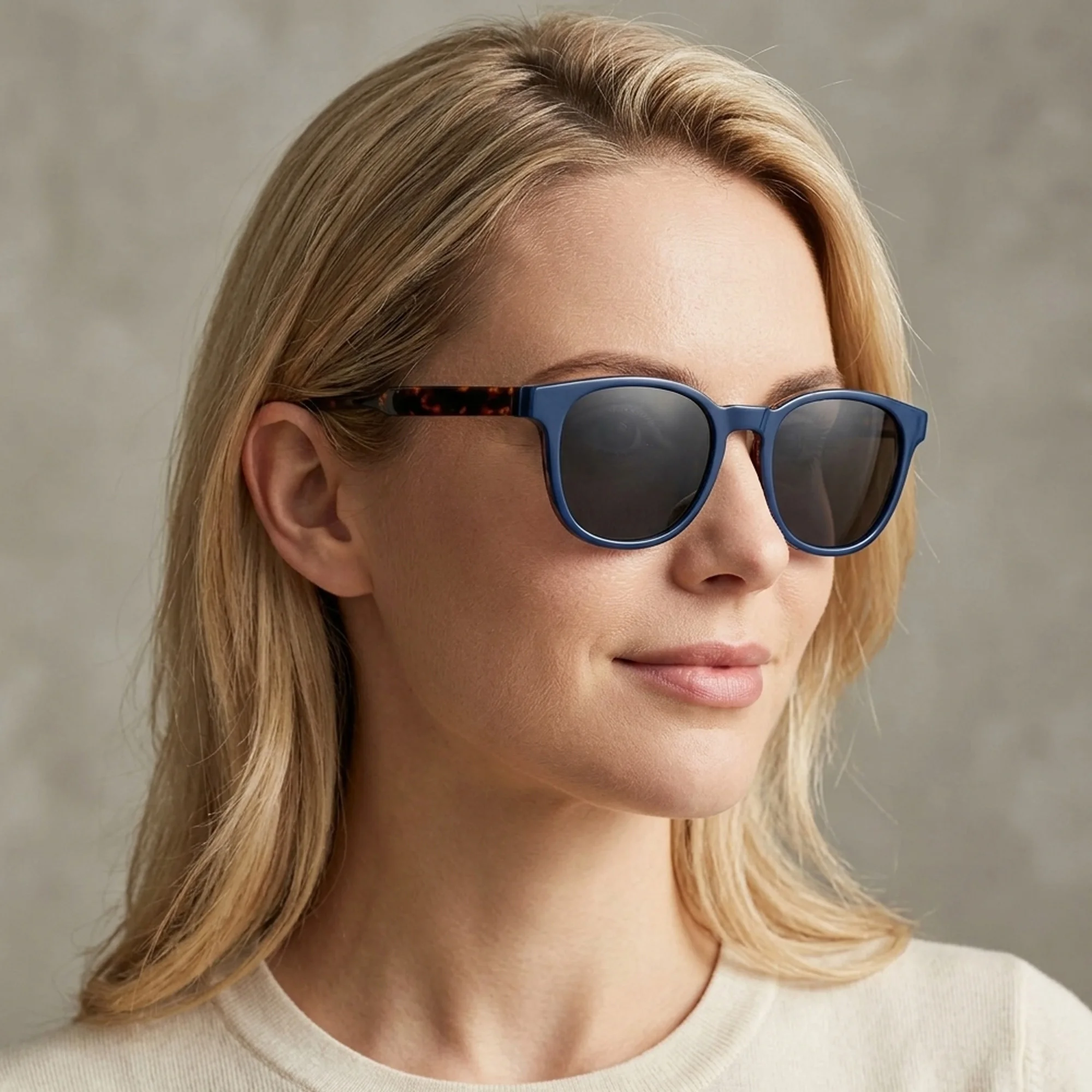 ZENOTTIC Trend Unisex Clip-on Square Prescription Glasses Men Women Polarized Sunglasses UV400 Optical Myopia