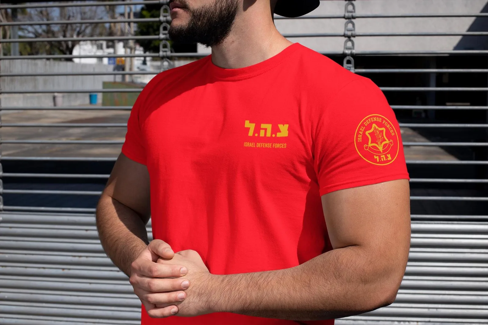 Israel Defense Forces Military Army IDF Tzahal T-Shirts Short Sleeve Casual 100% Cotton Shirt