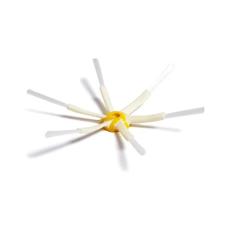 Cepillo lateral de 6 brazos para aspiradora IRobot Roomba, accesorios de repuesto de limpieza del hogar, Serie 500, 600, 700, 1 unidad