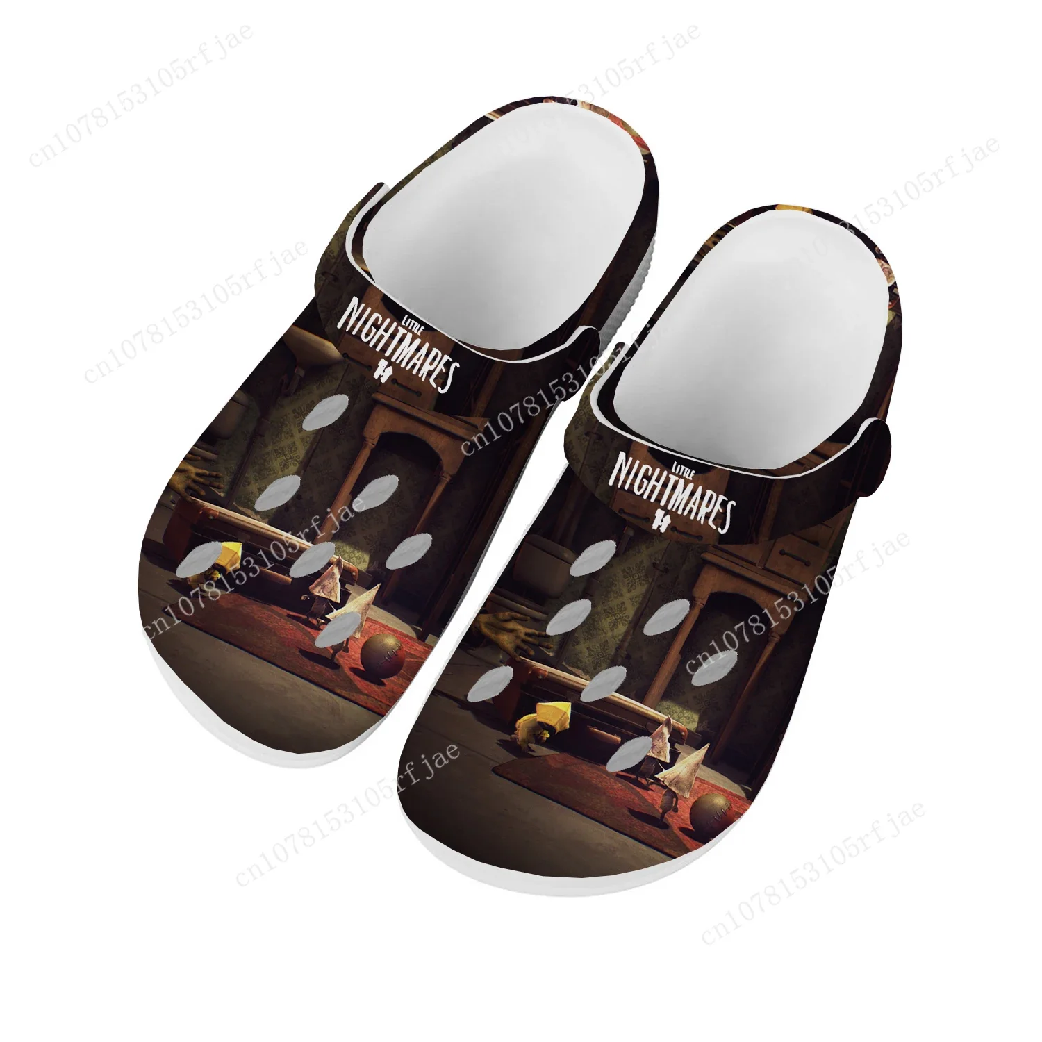 Game Little Nightmares Home Clogs Mens Womens Teenager Custom Built Water Shoes Game Garden Beach Hole Slippers Sandals