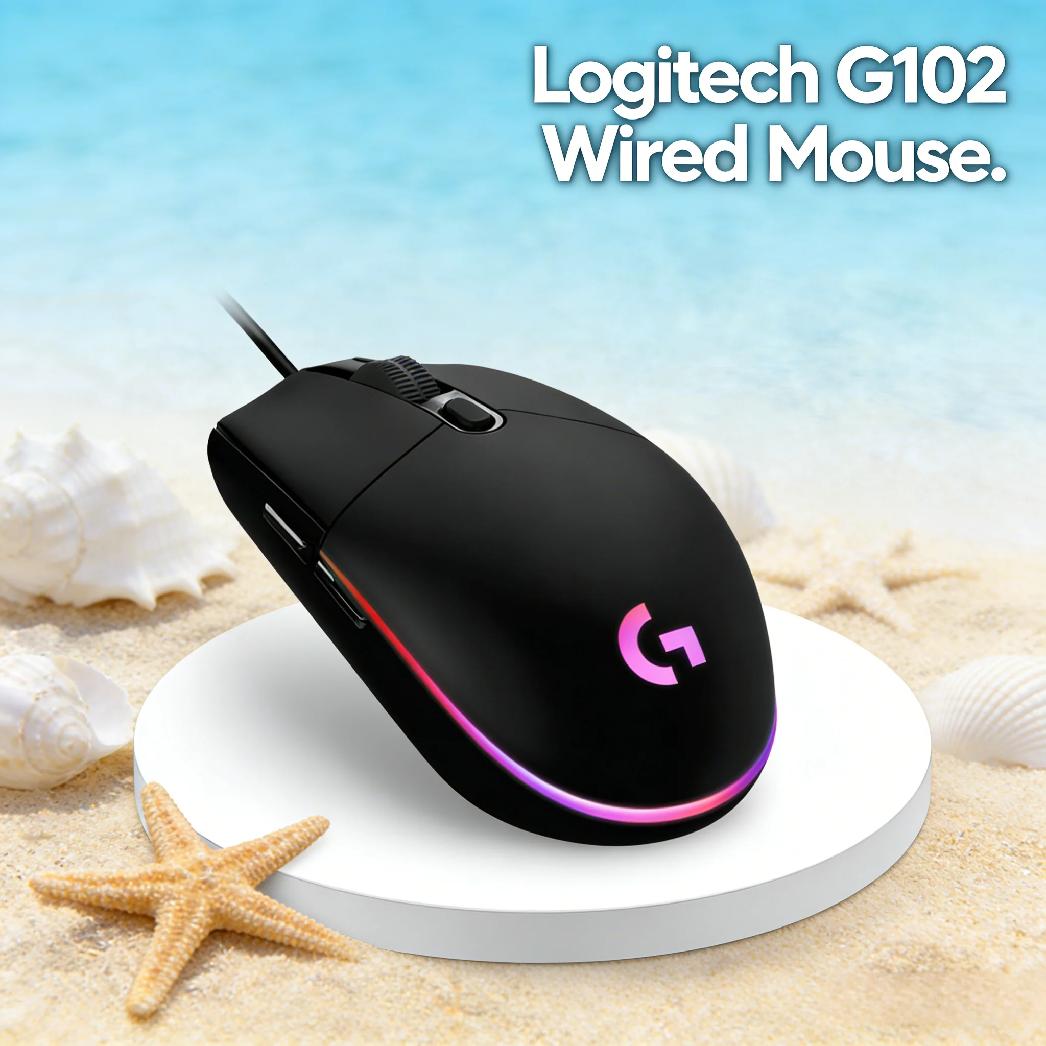 

Игровая мышь G102 с двойным назначением, встроенной памятью, начального уровня для киберспорта