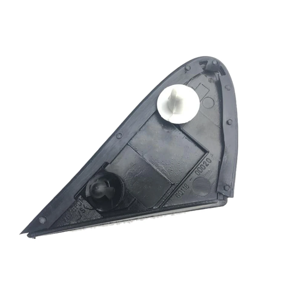 車のフロントウィンドウバックミラーサイドミラー三角形ガーニッシュカバーパネル三角形コーナープレートトヨタ VIOS 2002-2007