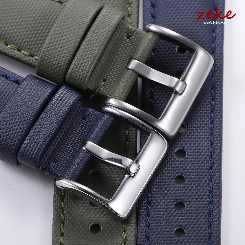 Multiple Styles Stainless Steel Watch Buckle 16mm-24mm Polished Matte Silver Replacement Pin Clasp for Men Women Watch Straps image 2