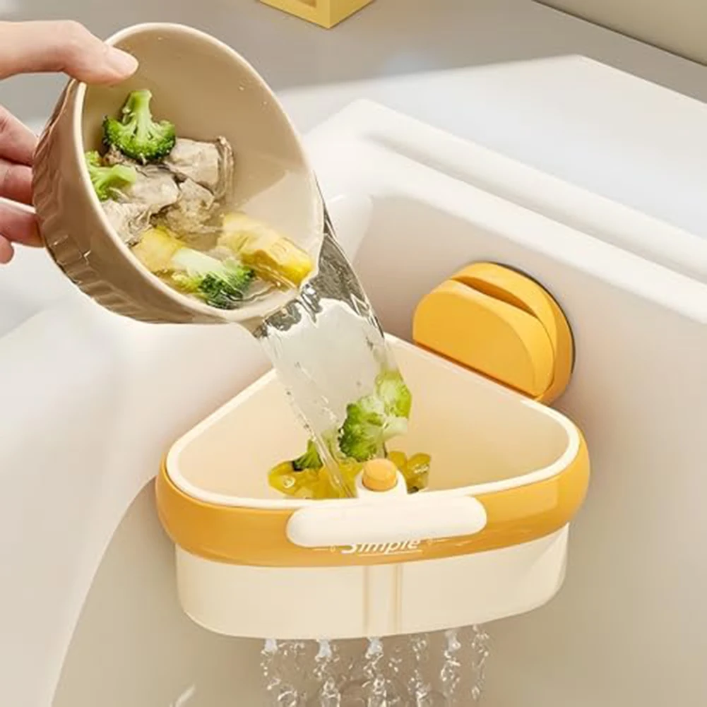 Waschbecken Lagerung Abfluss Korb Kunststoff Waschbecken Sieb Korb Anti-verstopfung Küche Lebensmittel Schrott Filter Korb Obst Waschen Ablauf Korb