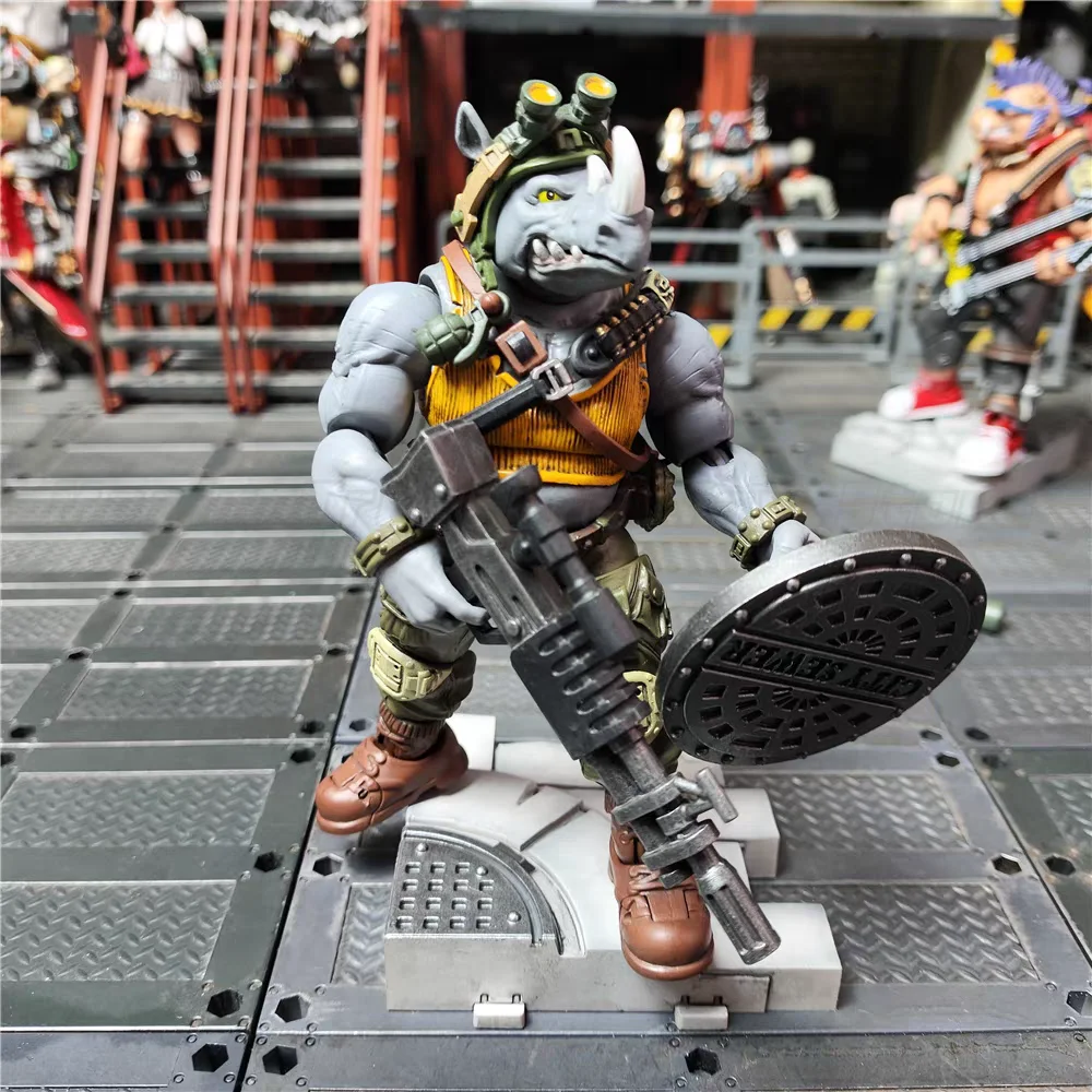 在庫あり】JOYTOY TMNT ミュータント・タートルズ ビーブップ ロック