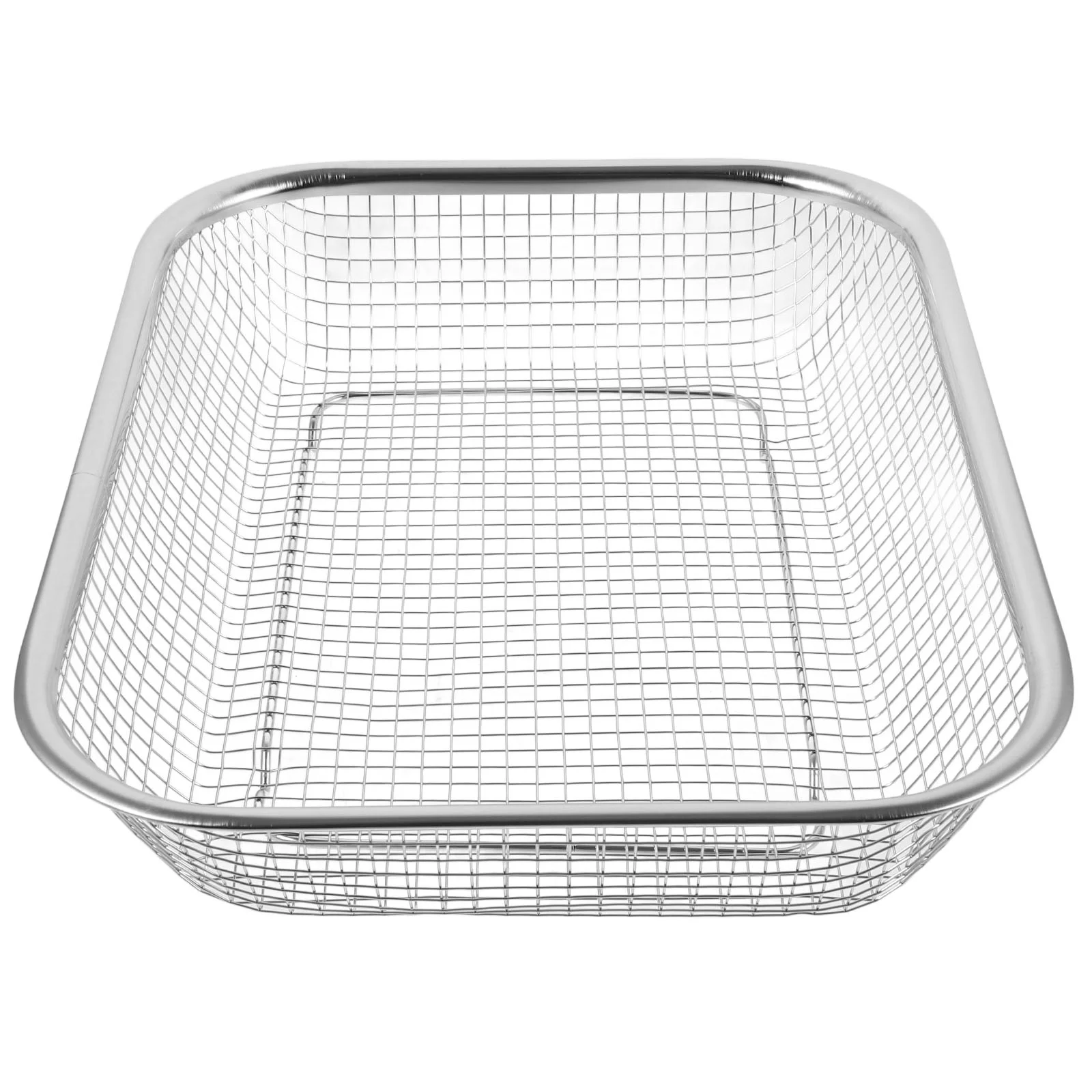 

Fruit Basket Drain Kitchen Sieve Stainless Steel Storage Efficient Space-saving