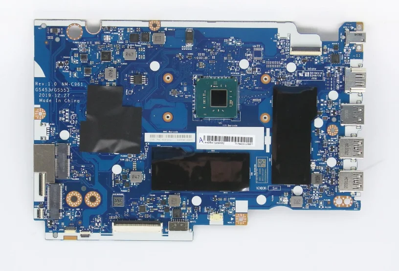 Imagem -02 - Placa-mãe para Lenovo Ideapad 314igl05 Placa-mãe Nm-c961 com Cpu: N4020 N4120 N5030 4g ou 8g Teste 100