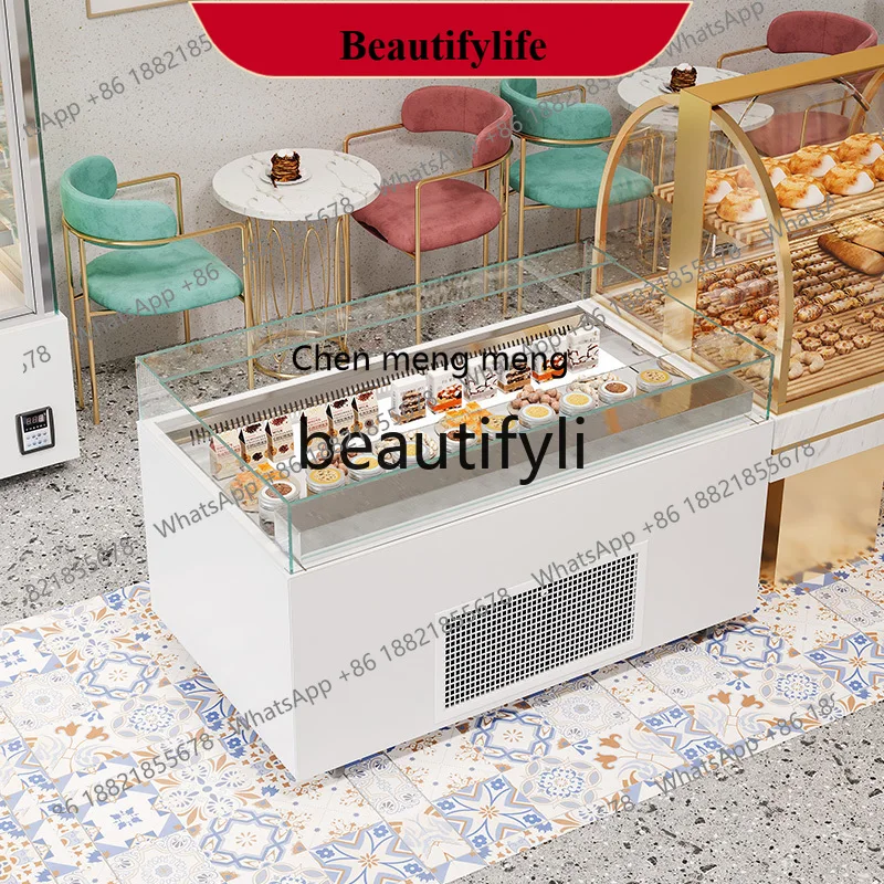 

AB02 Шкаф для сэндвичей Витрина для торта Шкаф для фруктов Рыбалка для хранения свежести Шкаф для открытой резки фруктов с охлаждением