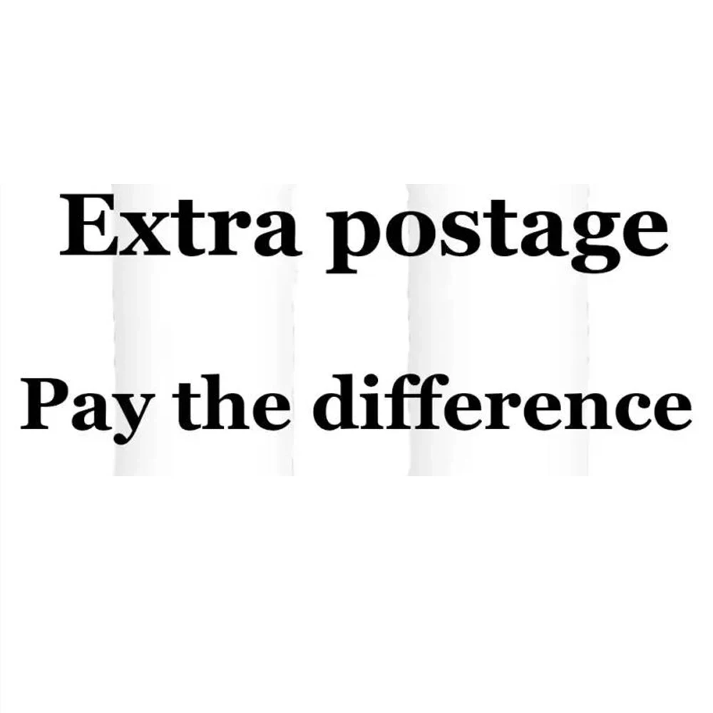 Extra postage/Pay the difference