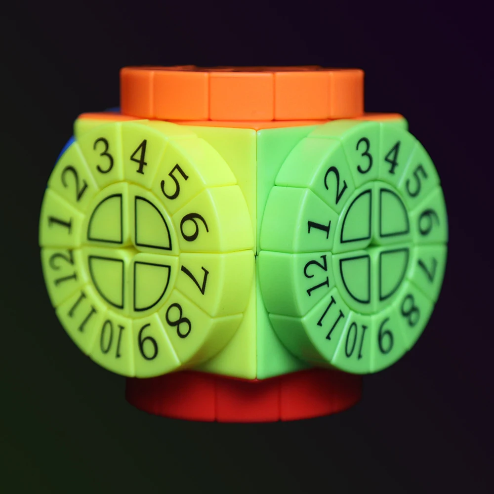 Cubo mágico 2x2x2 máquina de tempo digital cubo corrida alívio do estresse quebra-cabeça profissional jogo de velocidade suave brinquedo das crianças presente