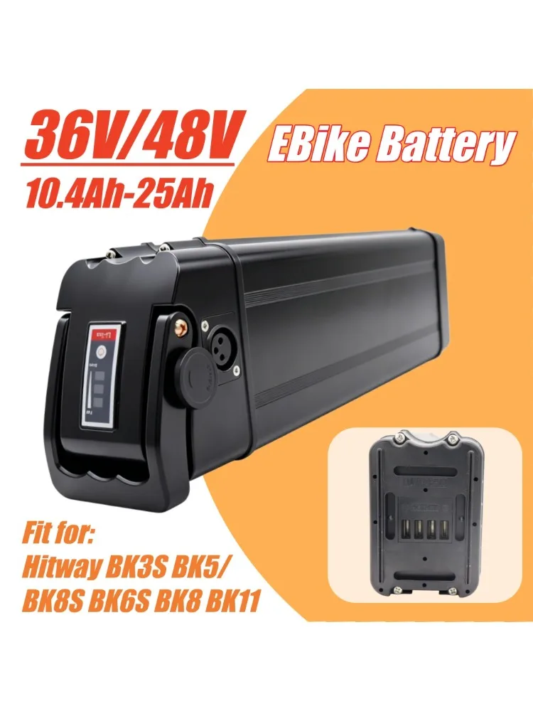 Für COLORWAY Hitway BK3 BK5 BK6 BK8 BK11 BK37 36V 12,5Ah 15Ah 20Ah 25Ah Akku für OneSport BK6 EVERCROSS EK5 EK6 Fahrrad-Akku