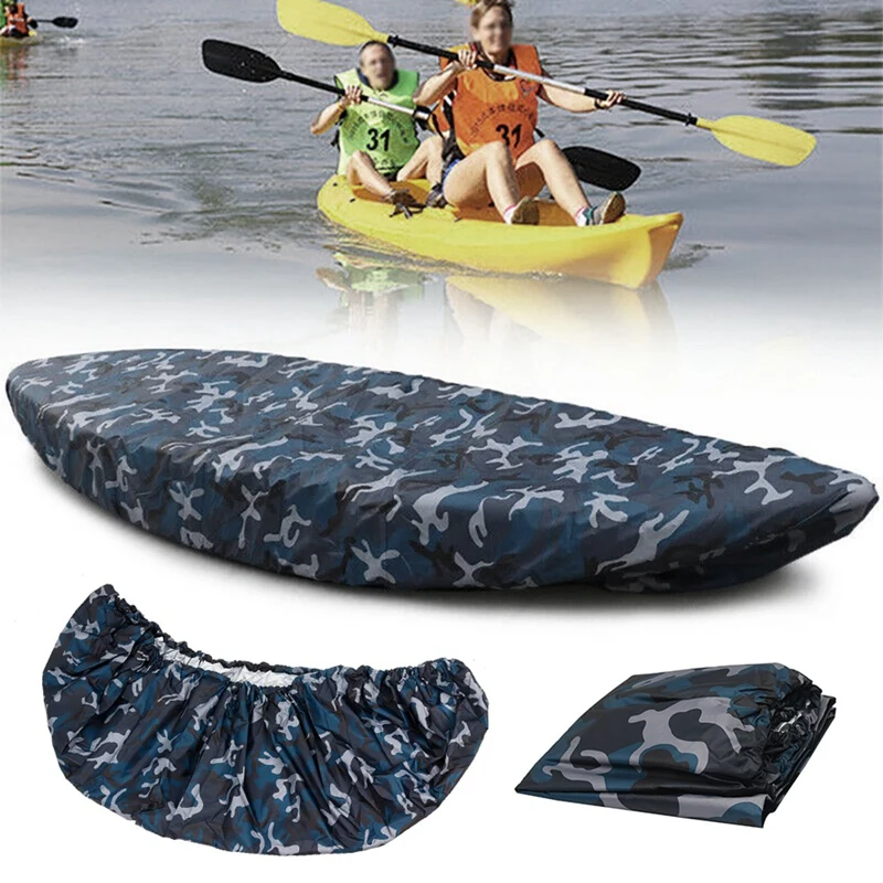 Cubiertas universales para Kayak protección UV cubierta para canoa impermeable Oxford accesorios para Kayak cubierta antipolvo