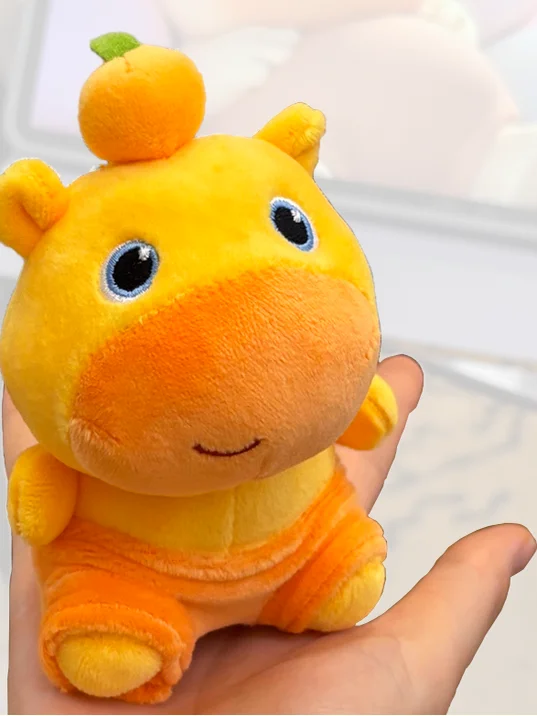 

Большая плюшевая игрушка-кукла для воды, подвесное украшение, брелок-фигурка, подарок на день рождения, Q-версия, с наполнителем из ПП хлопка