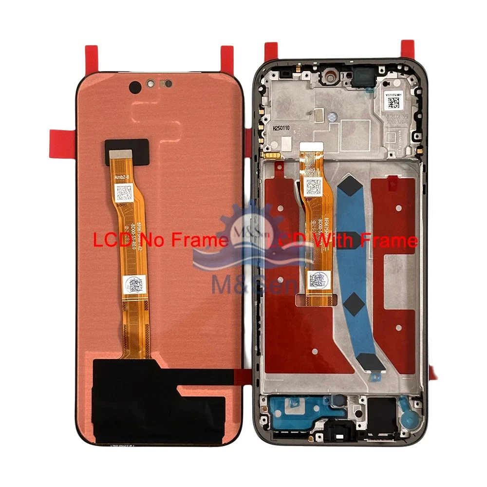 6.7" Oryginalny wyświetlacz Amoled do Huawei Honor 400 Lite LCD z ekranem dotykowym do Honor 400 DNY-NX9/ 400 Pro DNP-NX9 z ramką — zdjęcie produktu 7