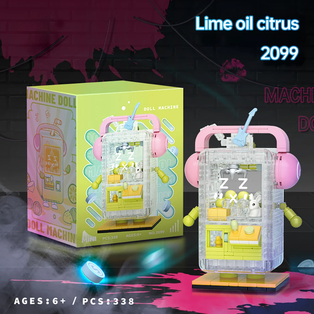 ToylinX 342 قطعة القلقاس هريس Bingbing ملاهي مخلب آلة الطوب الصغير اللبنات مجموعة مع اكسسوارات للبالغين المراهقين #2