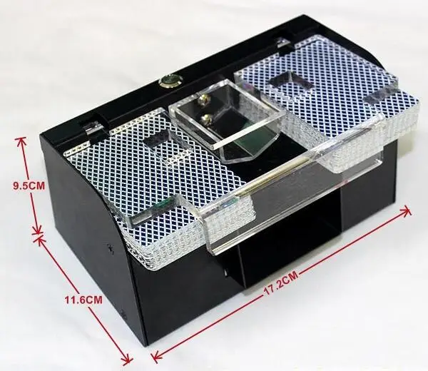 

Casino Quality Deluxe Automatic 2 Deck Card Shuffler