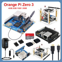 Orange Pi Zero 3 4GB RAM Allwinner H618 64-bit 16MB SPI Flash Dual Band WiFi5+BT5.0 Gigabit LAN Orange Pi Zero 3 2GB 1GB 1.5GB