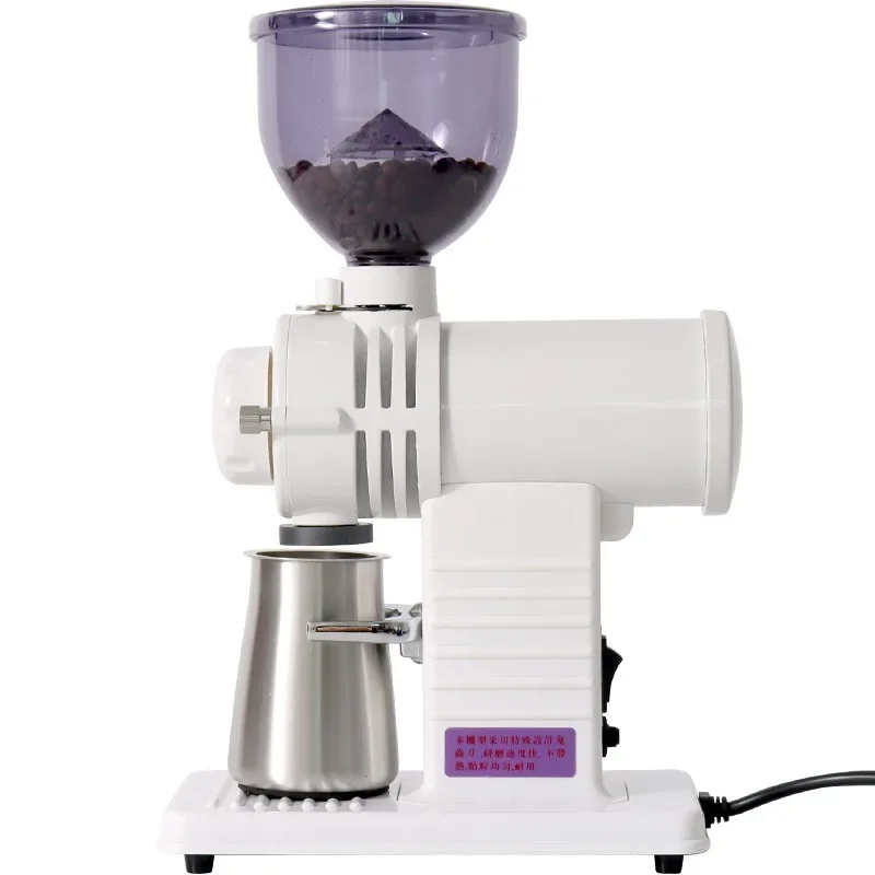 Small steel cannon coffee bean grinder Ghost tooth commercial electric grinder, Italian coffee bean grinder
