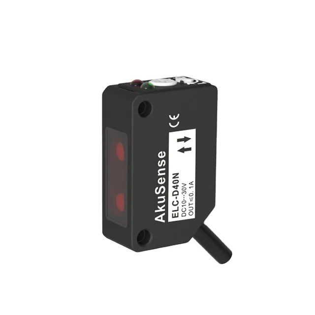 AkuSense IP67 Sensing Moving Objects High Response 10~24V DC Low Cost Laser Distance Sensor