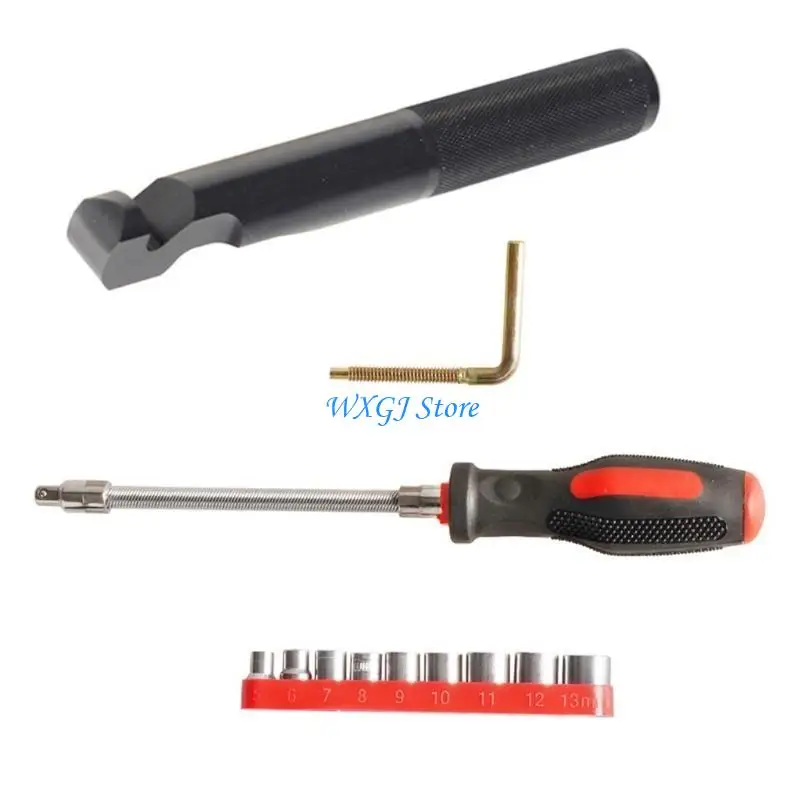 

37JE Comprehensive Efficient Ergonomic General Belt Changing and Clutch Cover Removal Tool for XP4 1000 Vehicles Maintenance