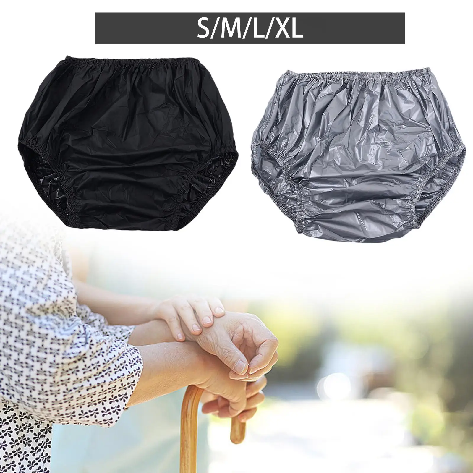 Adult Diaper Cover Professional Convenient to Put on and Take Off for Old Man Practical Reusable Protective Underwear Leakproof