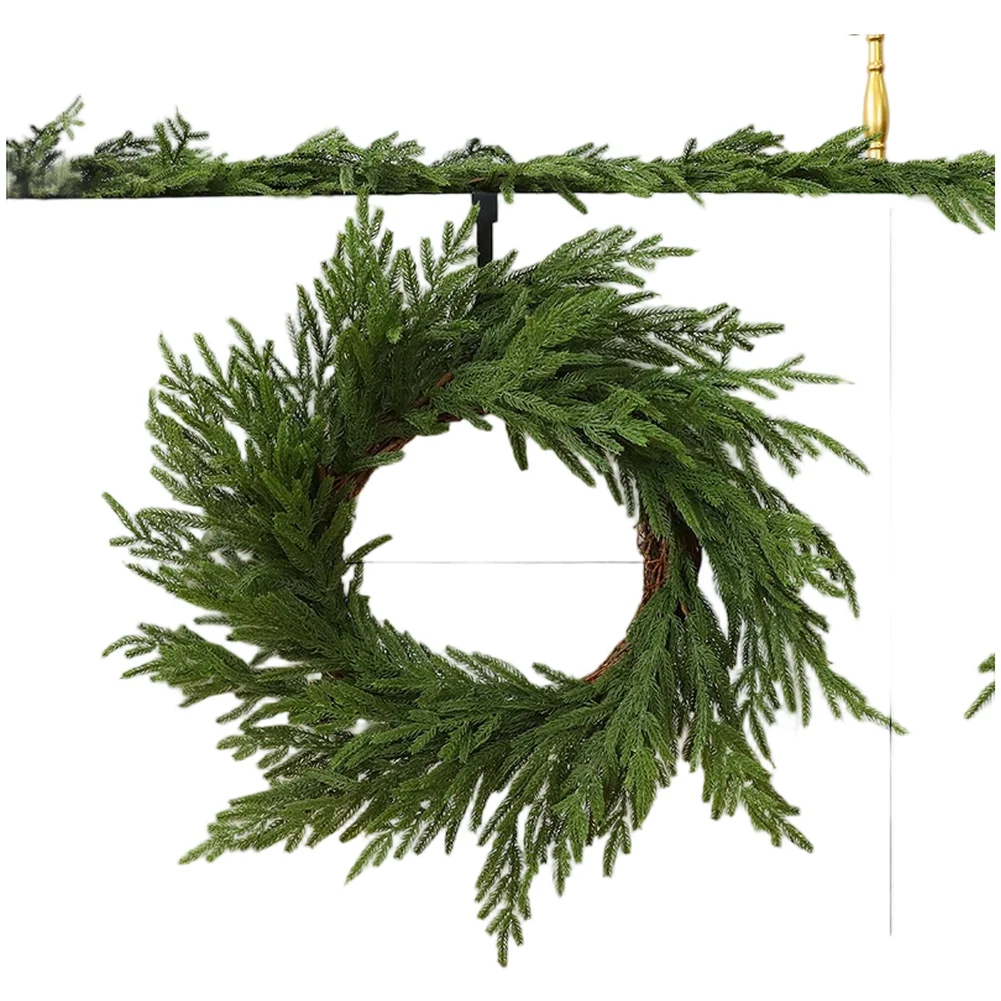 

Рождественская вечеринка Рождественский декор Реалистичный дизайн сосновой иглы Рождественское украшение Праздничная композиция Подробная ботаническая точность