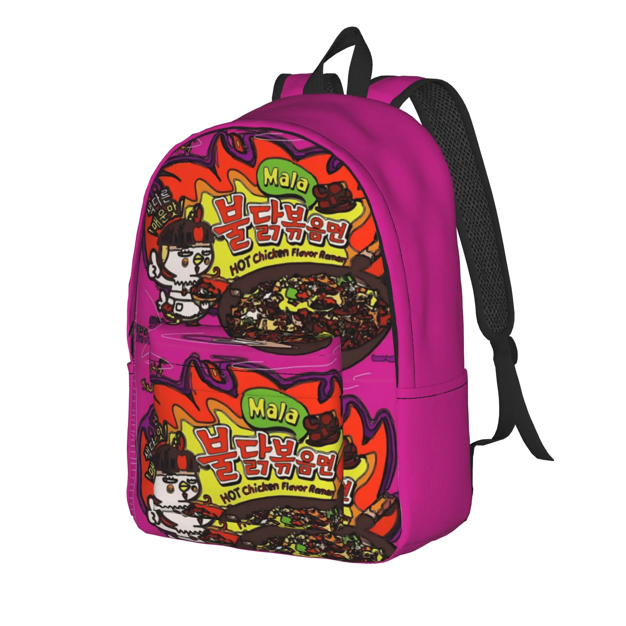 Back to school season Multi-Function fiery spicy food  Laptop Bag Samyang Male Lady Laptop Bag Backpack