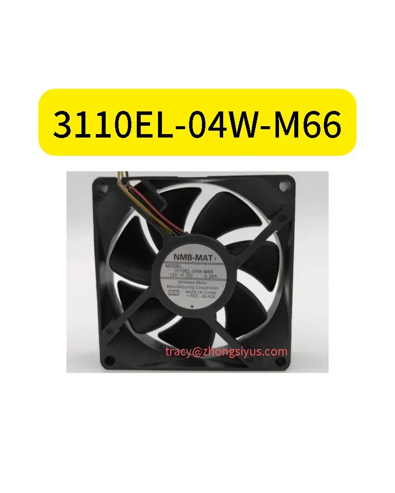 

New 3110EL-04W-M66 12V 0.36A 8cm Inverter Chassis Projector Fan