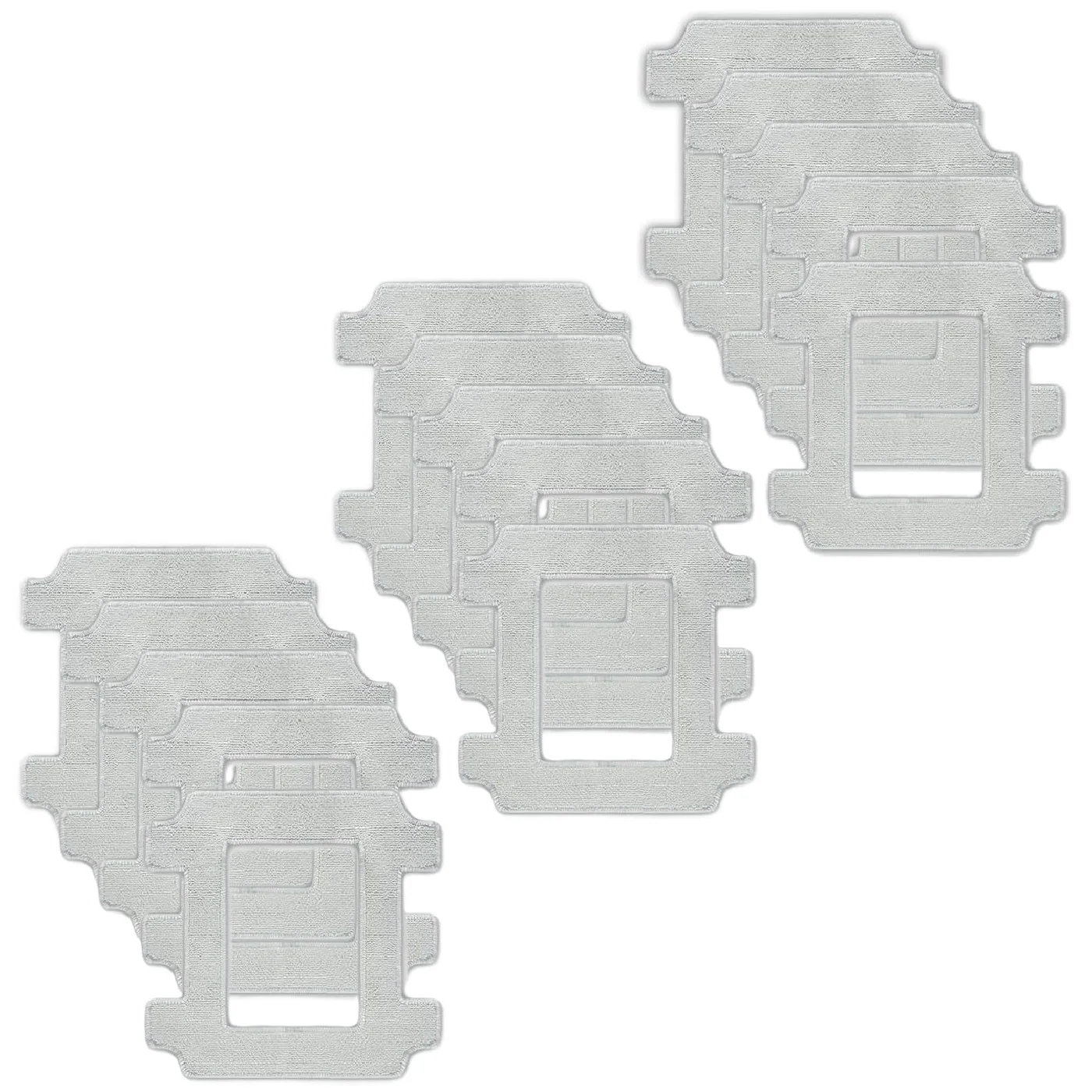 W2S Cleaning Pads for Ecovacs Winbot W2S, W2S Omni Window Cleaning Robot, Replacement Cleaning Cloths view 4