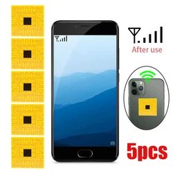 Phone Signal Booster Sticker Portable Antenna Amplifier Enhancement Signal Stickers for All Smart Phones Accessories