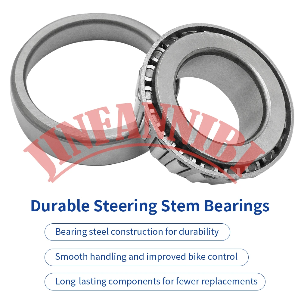 Steering Stem Bearing Seals Cover Kit for Yamaha TTR110E TTR125 TTR125LE 2000-2022 2023 2024