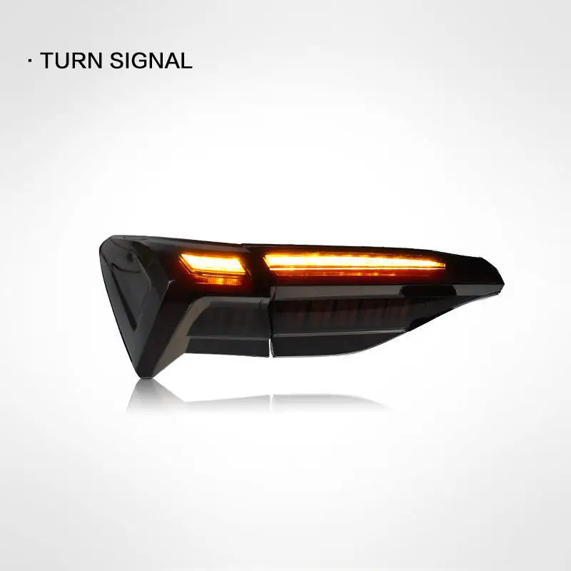 LED Tail Light Assembly for  Style Dynamic Sequential Turn Signal Full Width Through Tail Lamp Rear Light