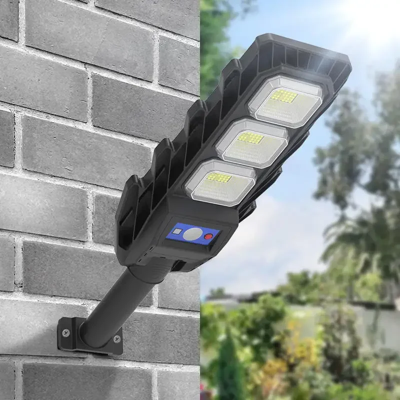 

Outdoor Solar LED Lights 90W Radar Motion Sensor 2 Modes Wall Road Lamp Solar Powered Spotlight Garden Security Lighting