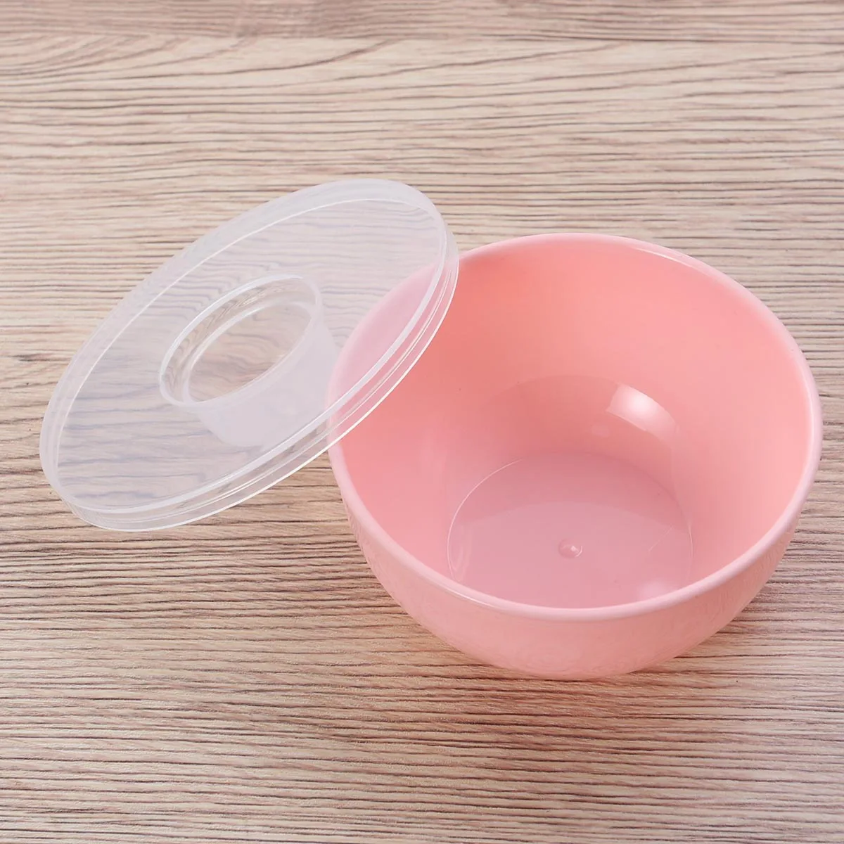 3 in 1 Facial Mask Bowl Stick Cover Set Pink Plastic DIY Makeup Tools Skin Care Mixing Kit for Ladies Girls