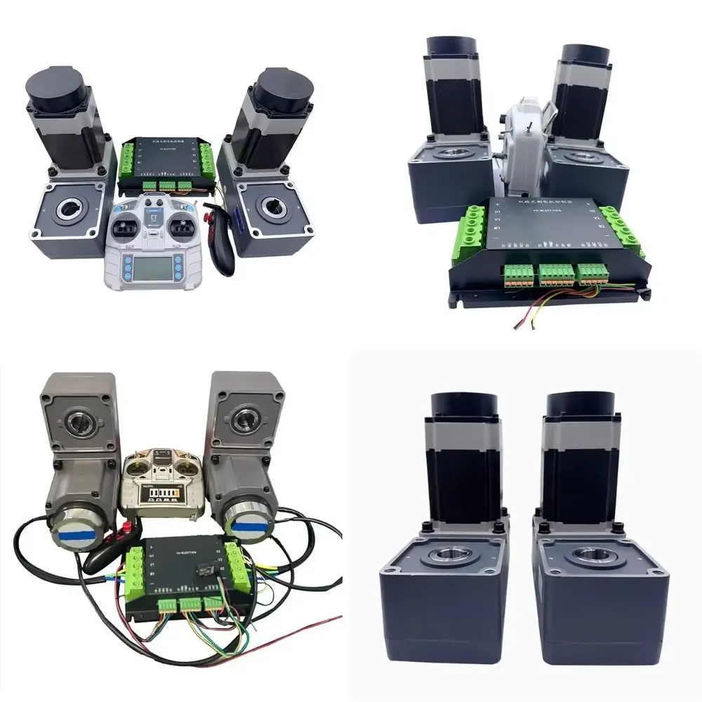 

Bldc Motor Kit L Shape Gearbox Dc Brushless Motor With Driver and Remote Controller