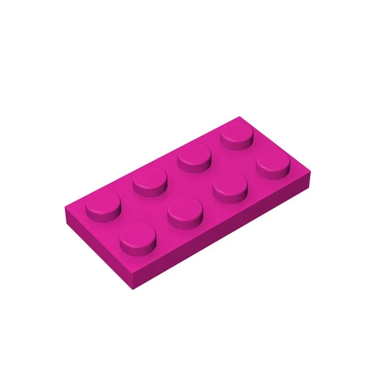 Gobricks GDS-511 Platte 2 x 4, kompatibel mit Lego 3020 Teilen, Kinder-DIY-Baustein, Partikelplatte zum Selbermachen