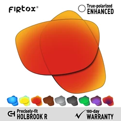 Firtox UV400 Polarized Lenses Replacement for Oakley Holbrook R OO9377 / Holbrook R Asian Fit OO9379 55mm Sunglasses (Lens Only)