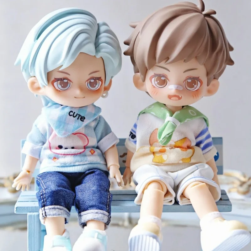 In Stock Peetsoon Adventure Fair​ Series Bjd Blind Box Ob11 1/12 Movable Joint Doll Mystery Box Dress Up ​​Furry Doll Kids Gi view 2