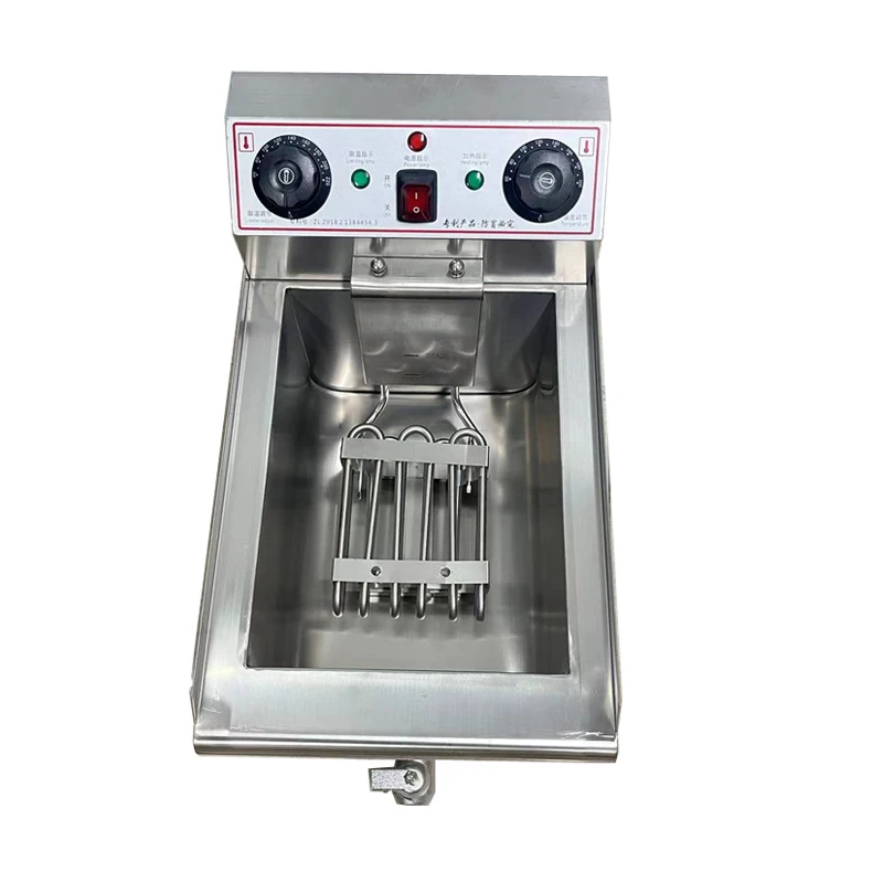 Commercial Fish Potato Plantain Chips Fats Fryer Frying Machine Electric Turkey Industrial Deep Fryer